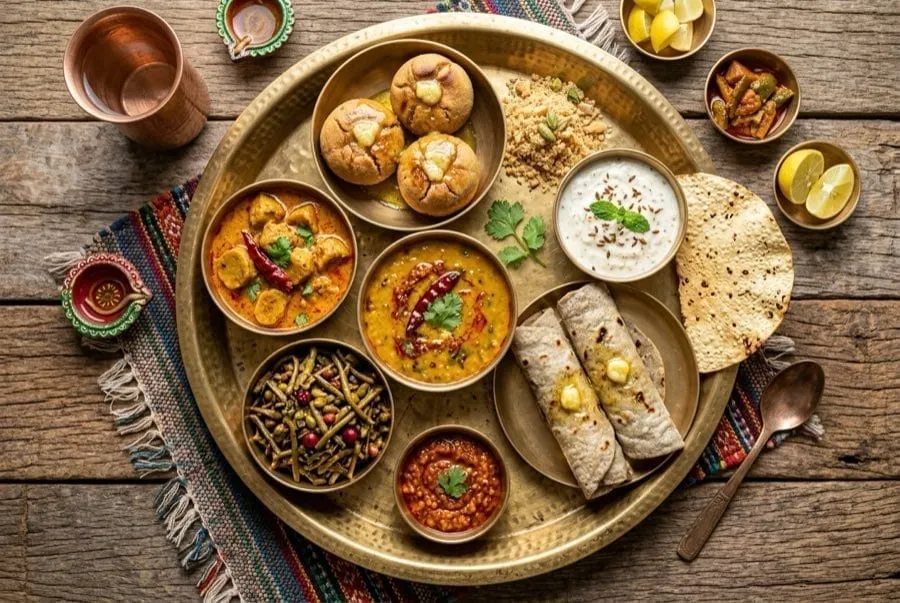 Rajasthani Thali