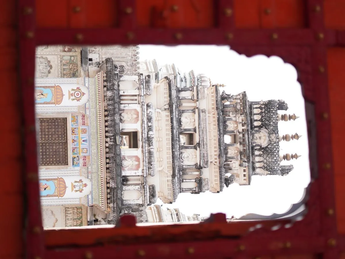Old Rangji Temple in Pushkar