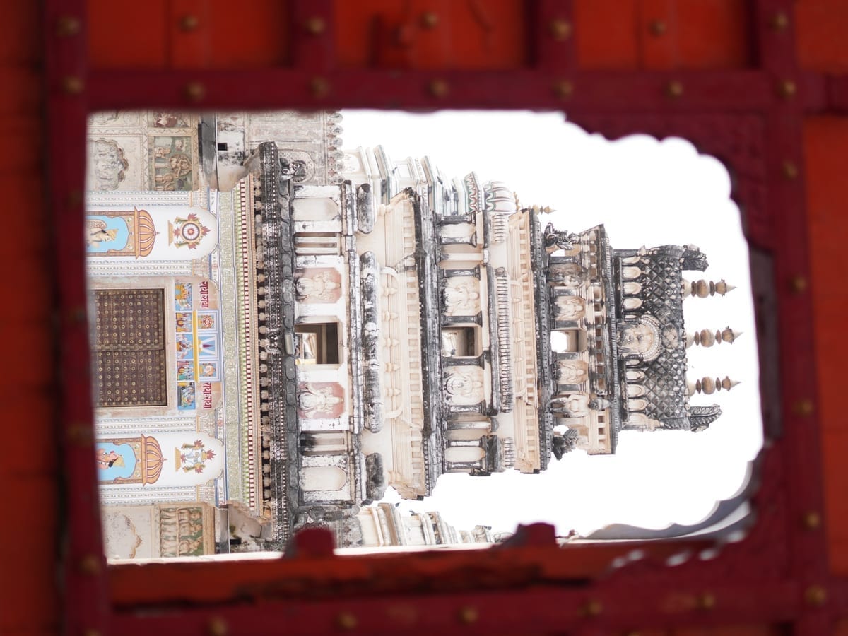 Old Rangji Temple in Pushkar